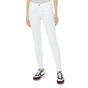 Frame Denim Le Skinny De Jeanne Blanc White Skinny Jeans SZ 23 New